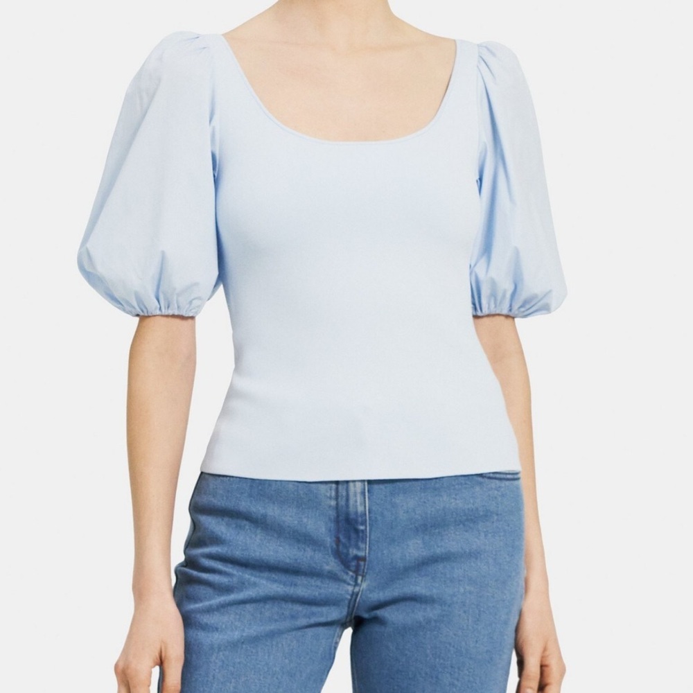 🌹THEORY scoop top